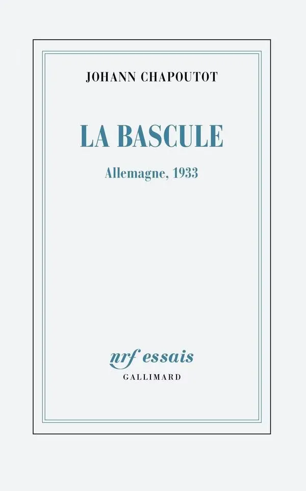 Book cover 1933 La Bascule